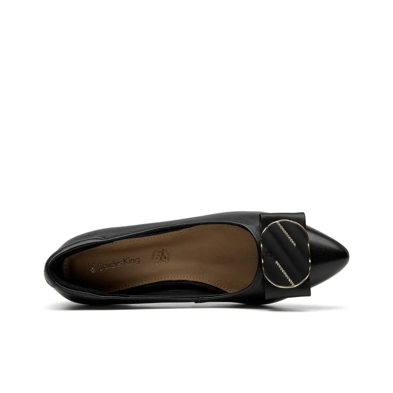 Spider King High Heels 4.8cm Women's Black-3