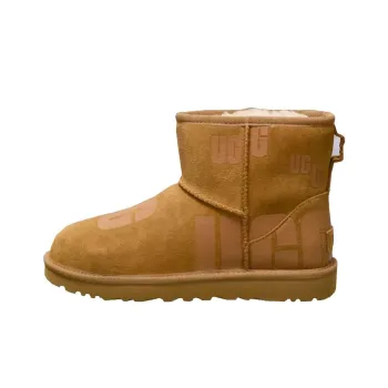 UGG Classic Mini Scatter Graphic 'Chestnut'