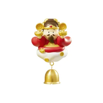 Gongtingbaobei Wealth God Doorbell Museum Cultural Creativity Anime / Games Fridge Magnets