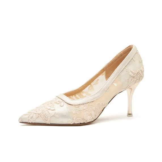 YAFEI XUANYU Slim Heel High Heels Women's-19