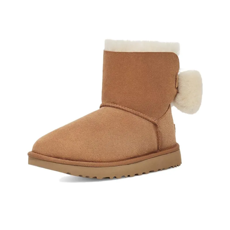 UGG Mini Bailey Fuzzy Bow Women's-1