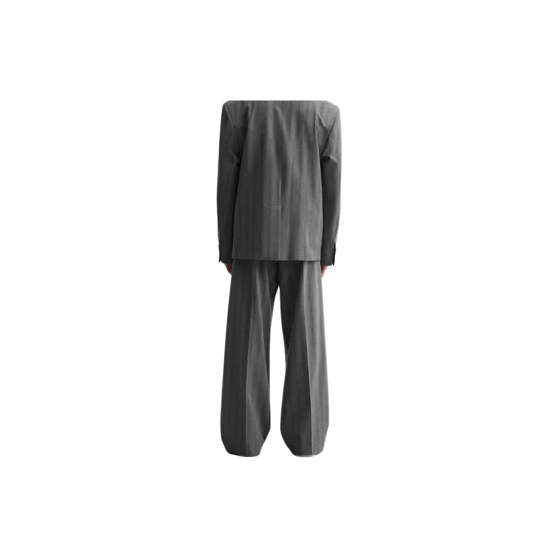 ZARA Suit Trouser Men's Coal Gray-4