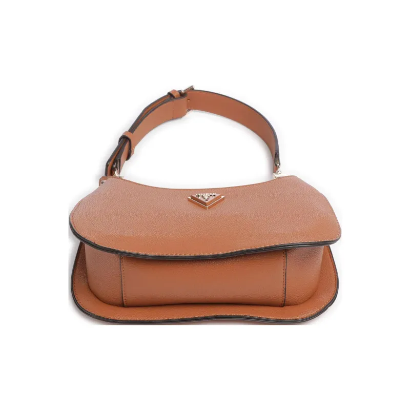 GUESS Meridian Synthetic Material Handbag Shoulder Bag Women's Cognac-2