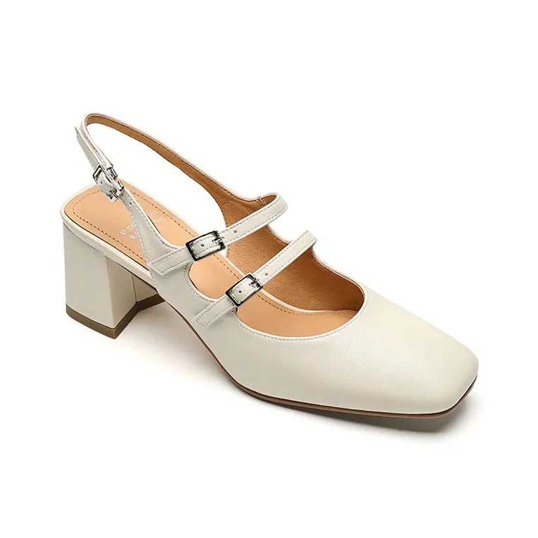 Echo&yolo Block Heel High Heels 7cm Women's-14