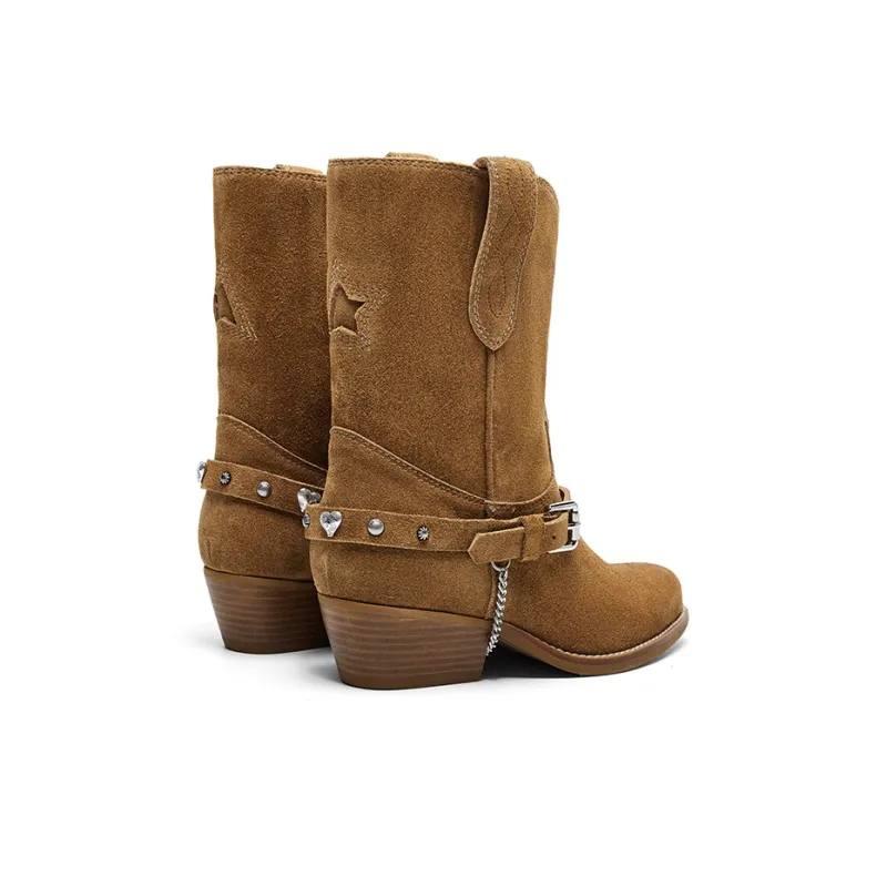 CHERYKALLY Ankle Boots 4.5cm Women's-8