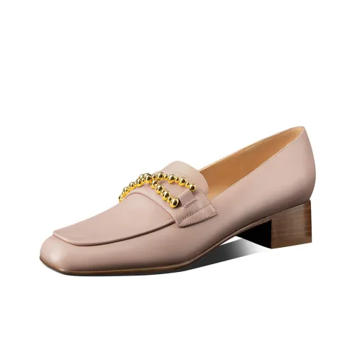 Miss Left Block Heel High Heels 3.3cm Women's