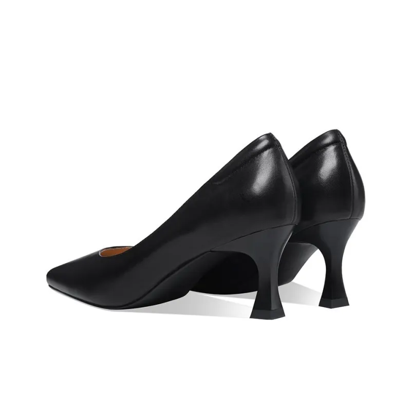 BOERDIQI High Heels Women's Black/Ecru-4