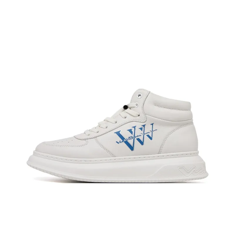 VICKI BROWN Ankle Boots Men White Blue/White Gold-0