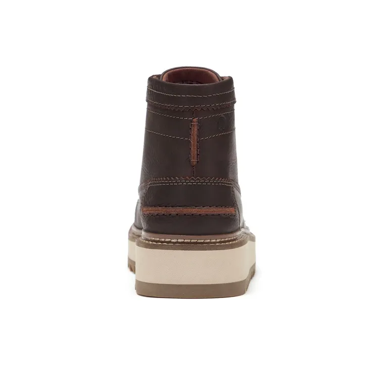 Clarks Abrasion Resistant Shock Absorbers Crew Outdoor Boots Men's Dark Brown-3