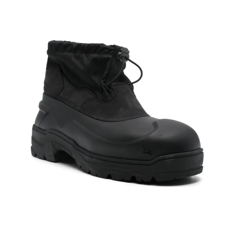 ROA Panelled Ankle Boots Men's Black-2
