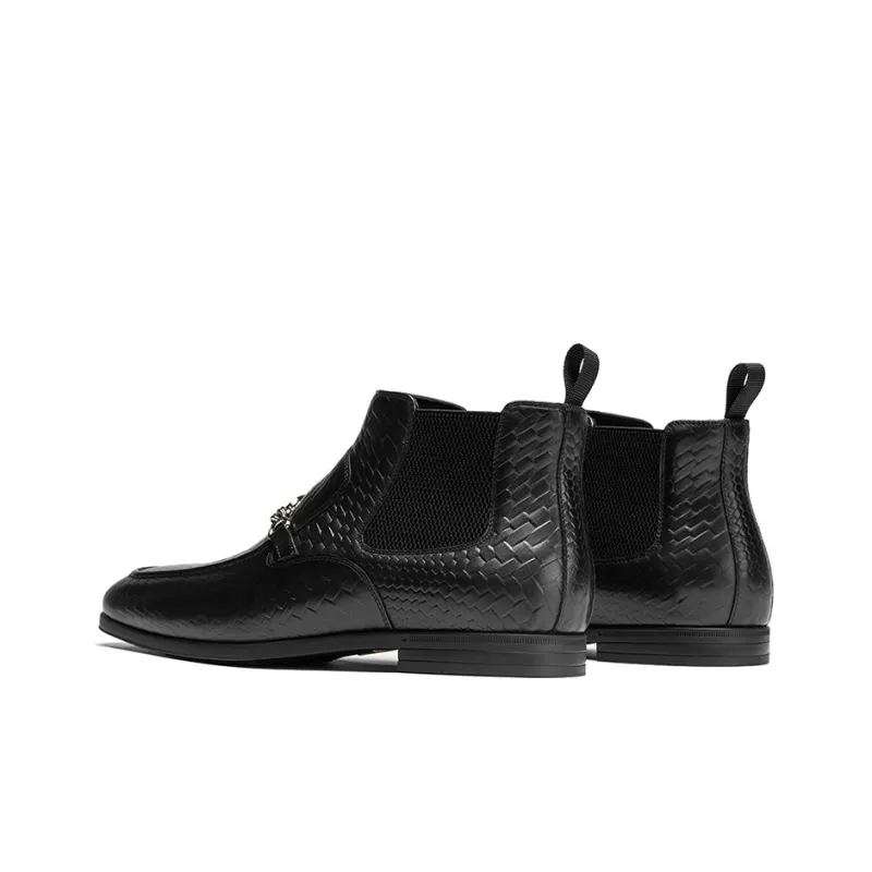 ROBERTA DI CAMERINO Short Chelsea Boots Men's Black-2