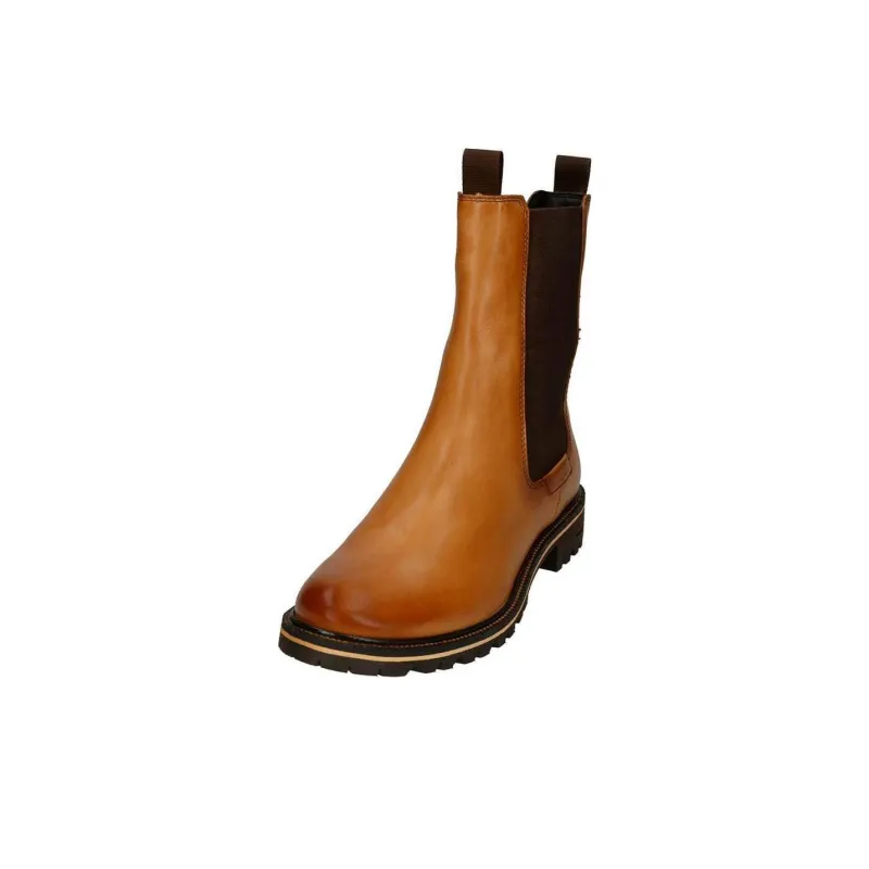 Bugatti Short Chelsea Boots Women's Brown-2