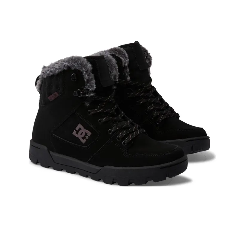DC Shoes MANTECA 4 Short Outdoor Boots Women's Black-2