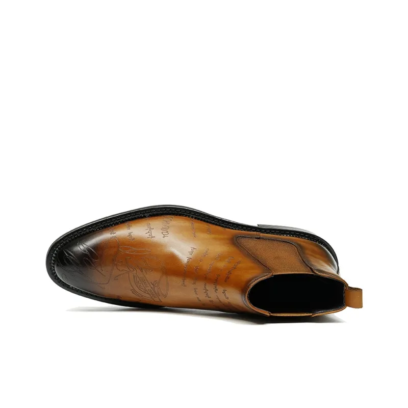 ASTON M.JAZZ Short Chelsea Boots Men's-6