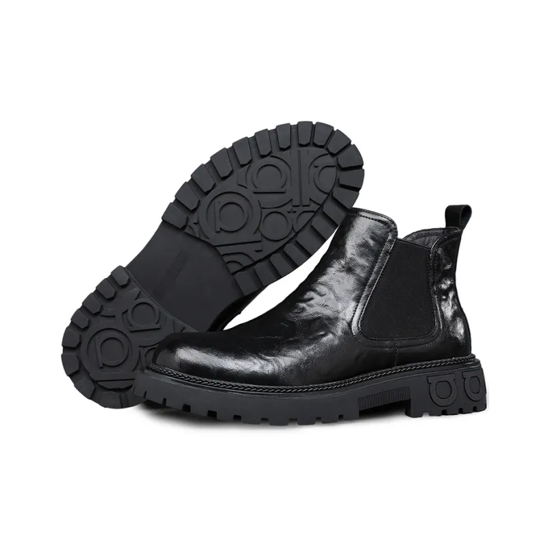 YEDANI Crew Chelsea Boots Men's-8