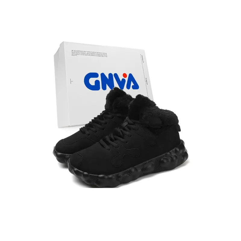 GNVA Warm Anti Slip And Wear Resistant Ankle Length Snow Boots Unisex-8