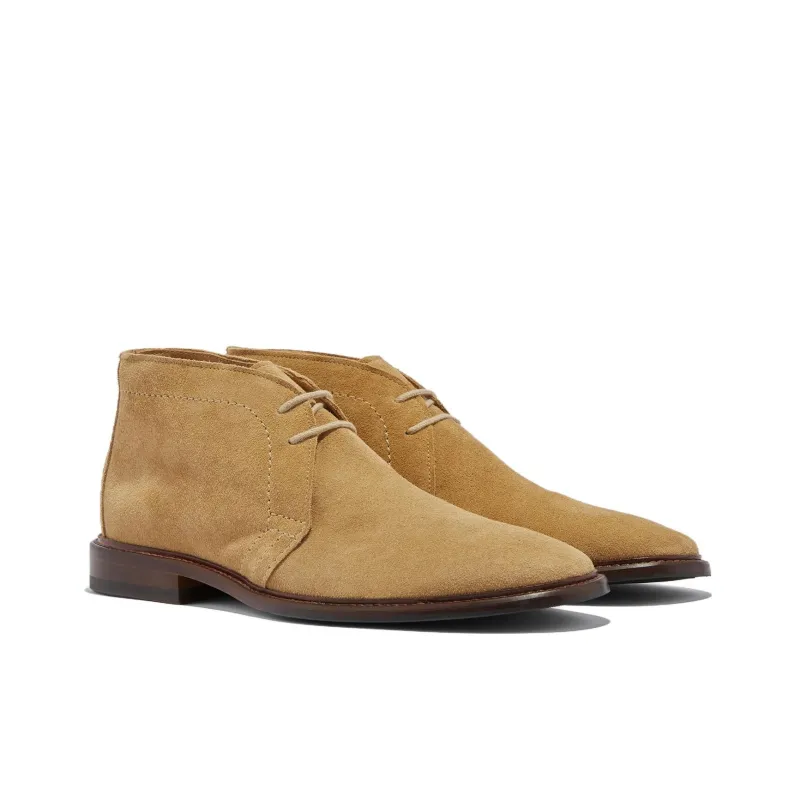 SCAROSSO Suede Chukka Boots-1
