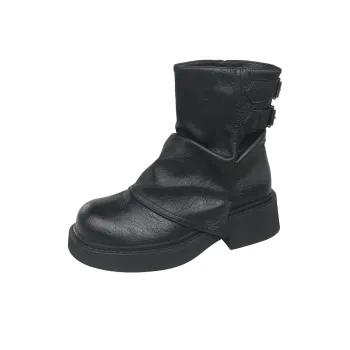 Xingdiman Ankle Boots Women's Black/Brown