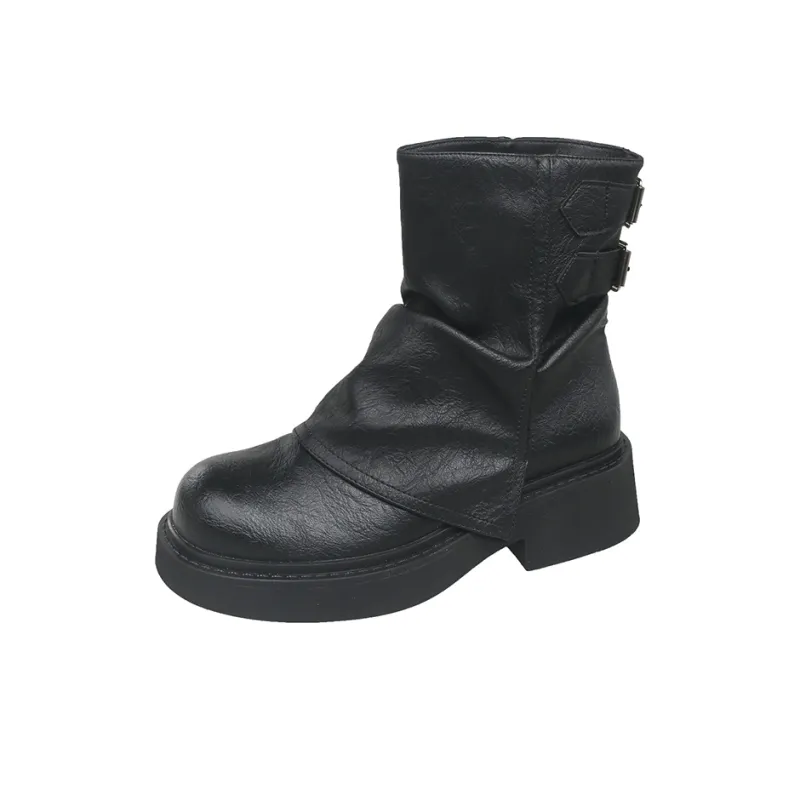 Xingdiman Ankle Boots Women's Black/Brown-0