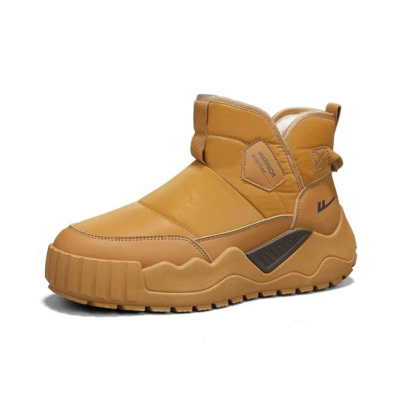 WARRIOR Snow Boots Men Black-2