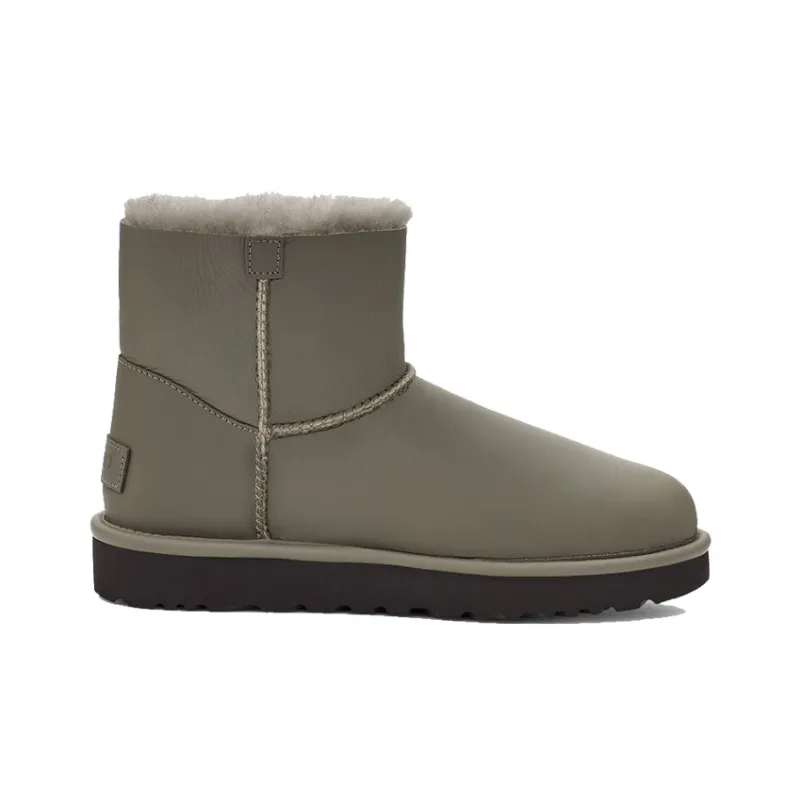 UGG Mini Bailey Logo Strap 'Army Green' Women's-1