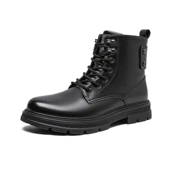 TRUMPPIPE Short Martin Boot Men's Black