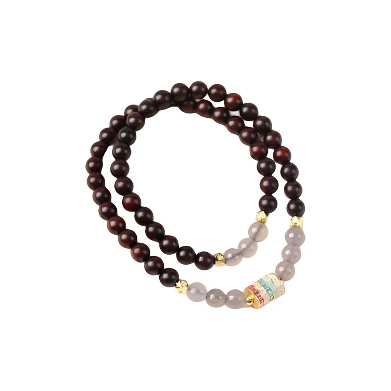 XIAOFENGCHAI Rosewood Bracelets Unisex-0