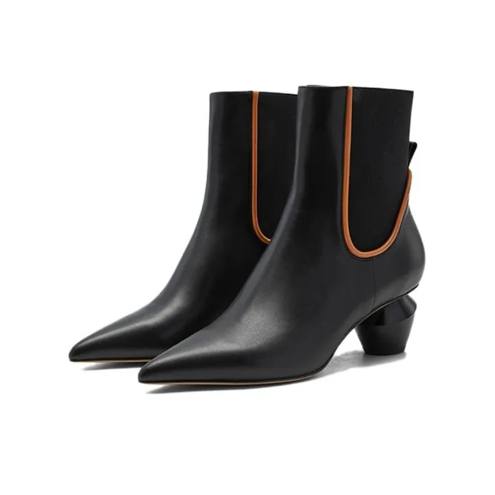 NINE WEST Ankle-Length Chelsea Boots 5.5cm Women's-7