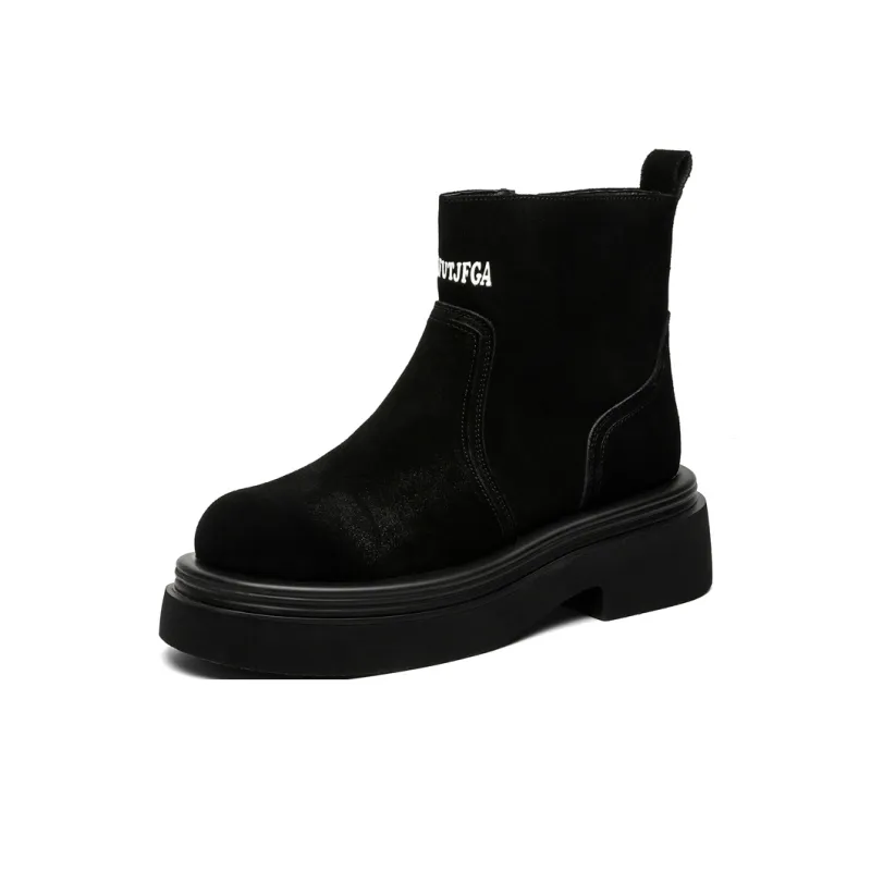 Chi Wolf Ankle Boots Men Yellow/Black-8