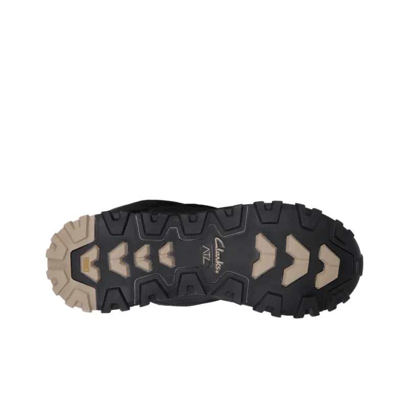 Clarks ATL Collection Slip Resistant Warm Short Mid Calf Snow Boots Women's Black-4