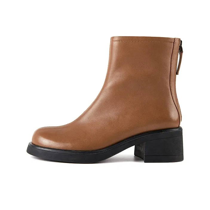 Marie Claire Ankle Boots 5.5cm Women's Caramel Brown-0