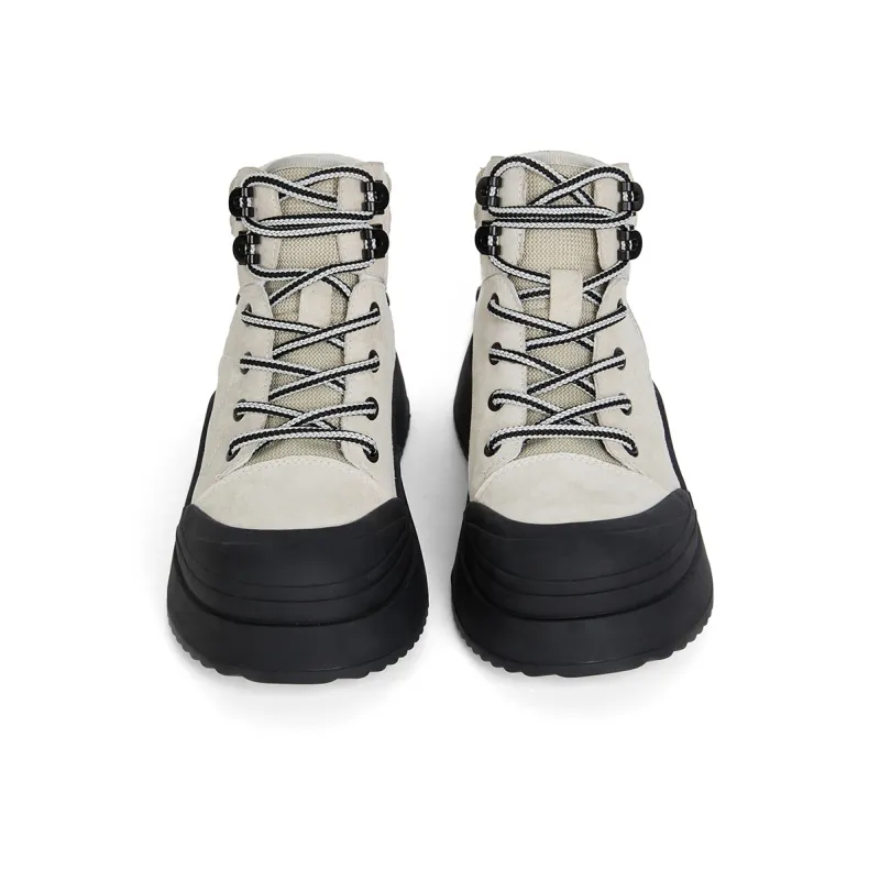 PT'SON Wasteland Style Versatile Fashion Trend Short Martin Boot Women's-3