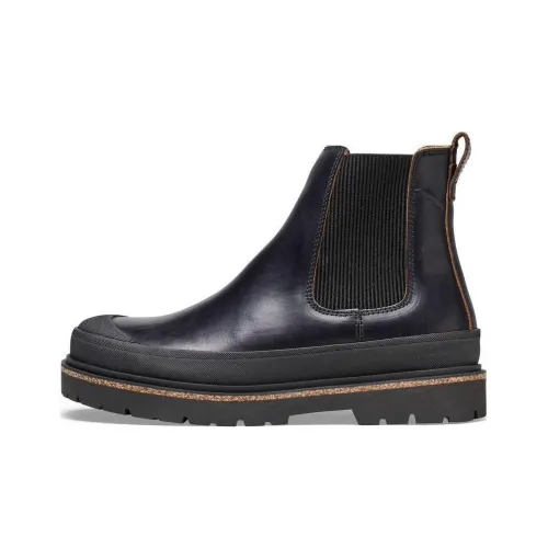 Birkenstock Prescott Slip On Women's Waxy Leather Narrow Fit 'Black' Women's