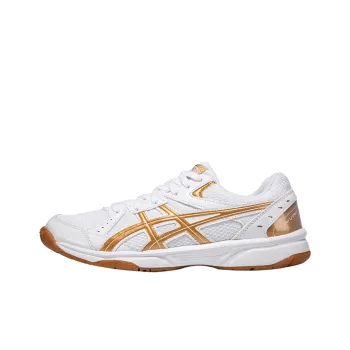 Asics River CS Wear resistant And Lightweight Low Top Badminton Shoes Unisex White