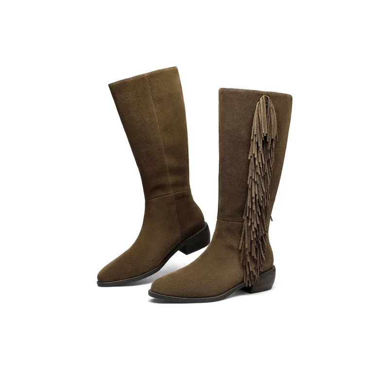 GOLDLION Knee high Boots Women's-7