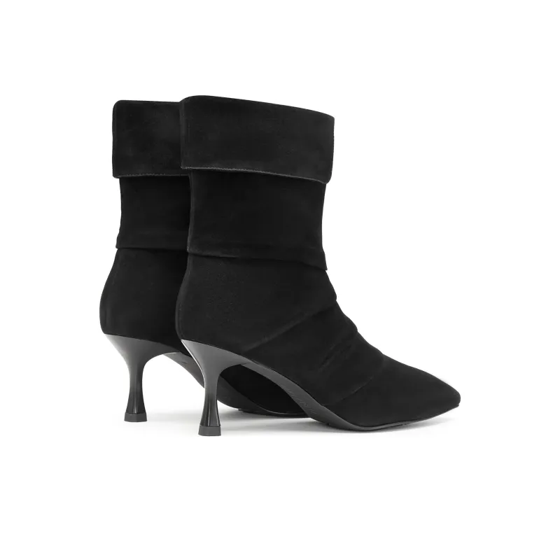 Joypeace Ankle Boots Women's Coffee-2