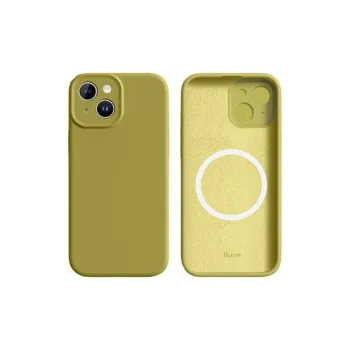 ZHUOJI Silicone Material Liquid Precision Phone Case Compatibility IPhone16promax/15promagsafe/14pro/13/12