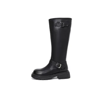 DAPHNE Knee high Boots Women's Black/Brown