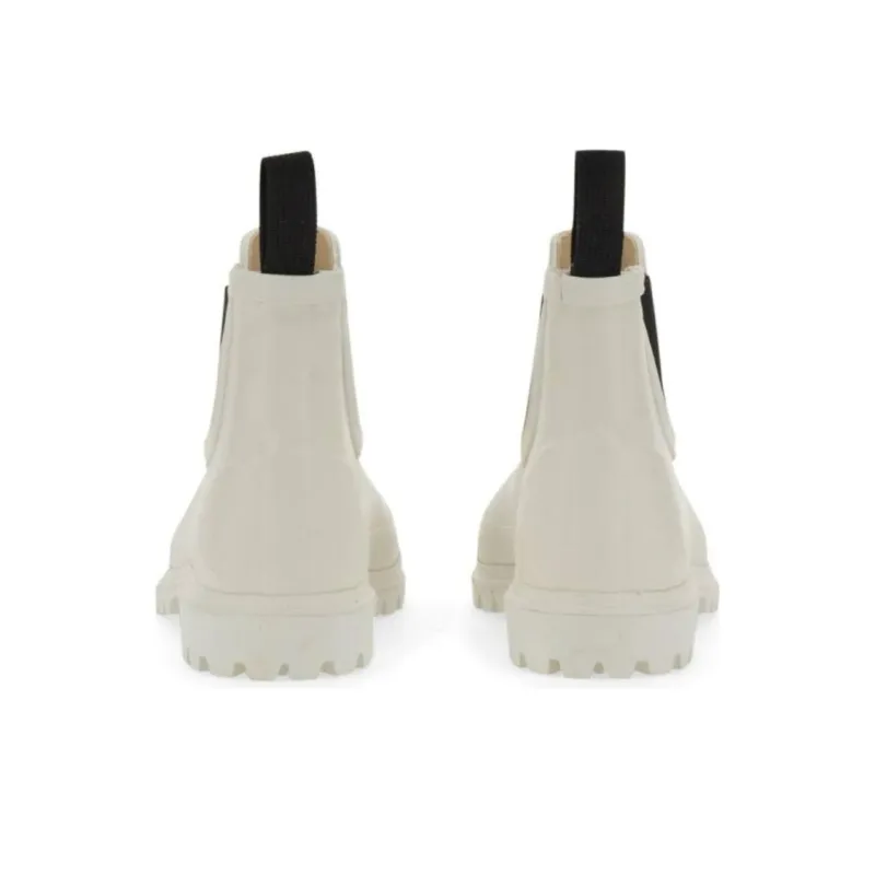 SUPERGA Short Chelsea Boots Women's Beige-3