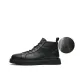 Black Fleece-Lined