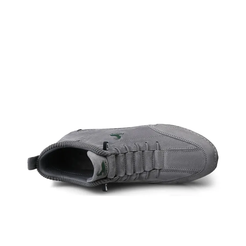 BECK Ankle Boots Unisex Gray, Sand-3