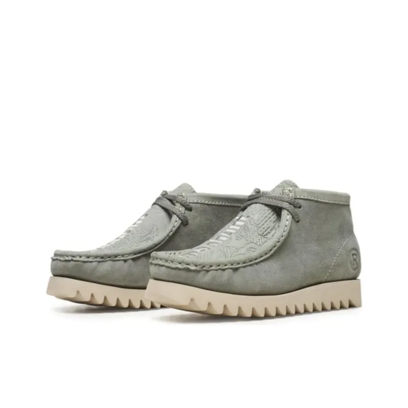 A BATHING APE Co branded By Alpha Industries Ankle Boots Men's-1