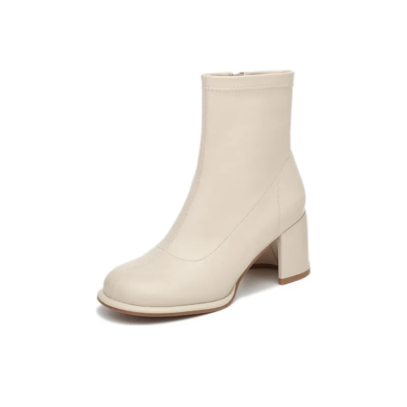 KEKAFU Ankle Boots Women's Black/Brown/Beige-9