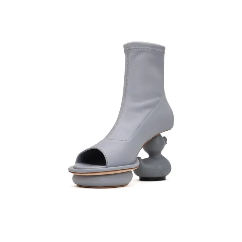 MIHARA YASUHIRO Ankle Boots 9cm Women's-1