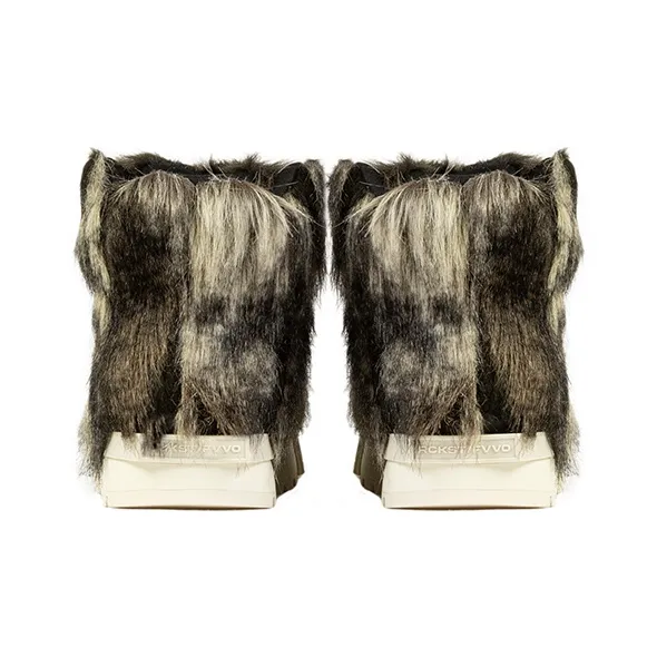FVVO ROCKSTA LONG HAIRED HIGH TOP THICK SOLED BOOTS Ankle Boots Medium Heel Unisex-19
