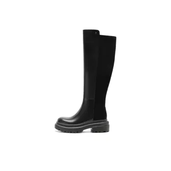 NINE WEST Knee-high Boots 5.5cm Women's Black