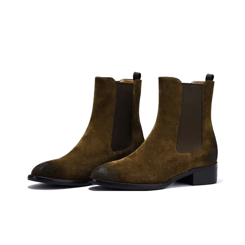BELLALILY Short Chelsea Boots Women's-7