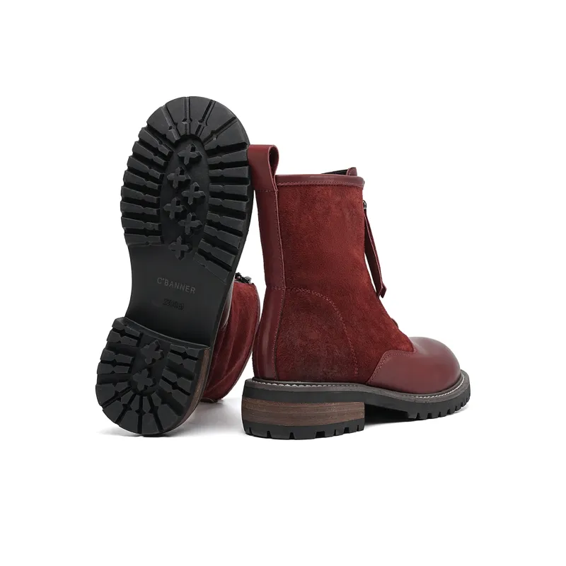 C°BANNER Crew Chelsea Boots Women's Red-4