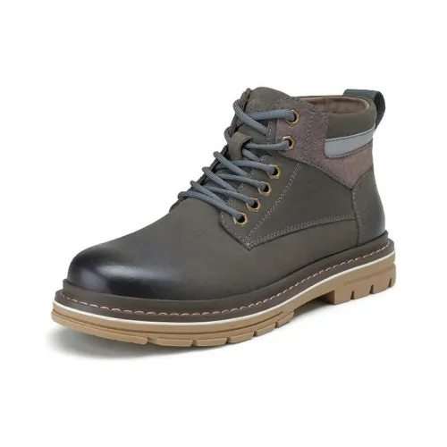 CAMEL Durable Cushioning Knee-High Outdoor Boots Men's