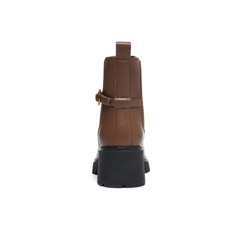 CAMEL Short Chelsea Boots Women's-8